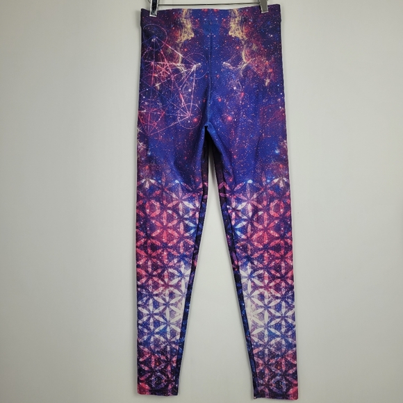 Metatron’s Galaxy Leggings By Moodhoops Size Medium - Picture 5 of 13